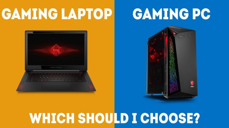 Gaming PCs vs. Gaming Laptops: Which Is Right for You?